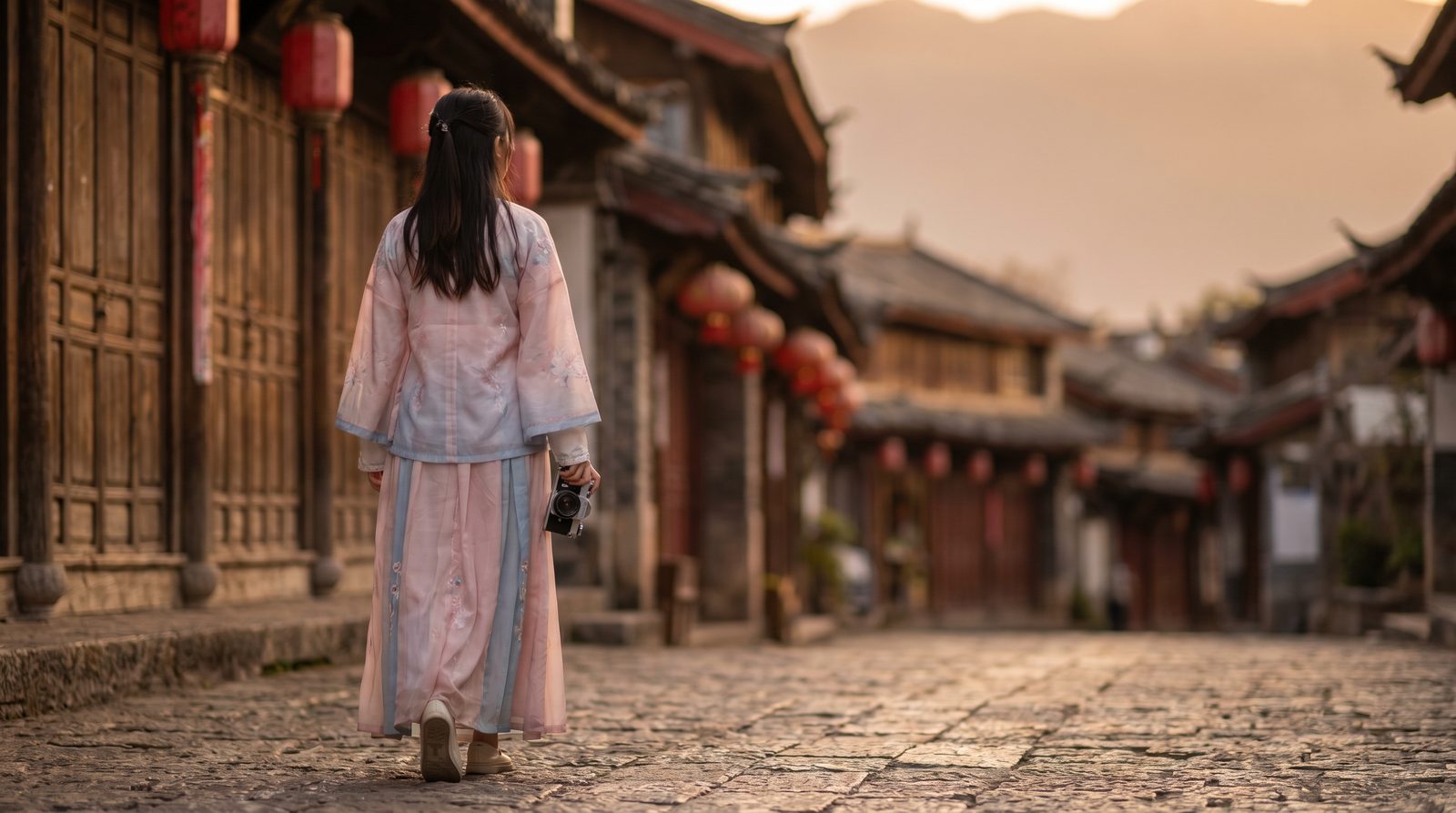 少女萝莉 丽江慢走旅行视频教程封面